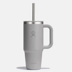 כוס שתיה עם ידית צד וקש All Around Travel Tumbler