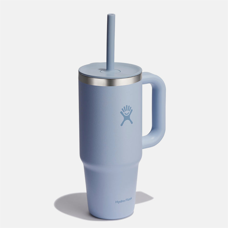 כוס שתיה עם ידית צד וקש All Around Travel Tumbler