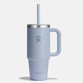 כוס שתיה עם ידית צד וקש All Around Travel Tumbler