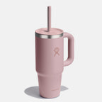 כוס שתיה עם ידית צד וקש All Around Travel Tumbler
