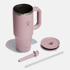 כוס שתיה עם ידית צד וקש All Around Travel Tumbler